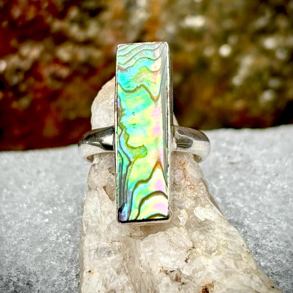 Abalone Shell Ring Shell Ring - image 2